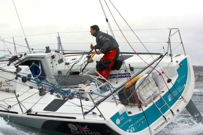 Henry Bomby sailed a great race, pulling himself up from the bottom to 12th place overall. - Solo Concarneau Trophée Guy Cotten © Ed Ovenden